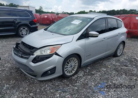 2014 Ford C-Max Hybrid Sel from USA, damaged, VIN 1FADP5BU7EL505782